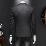 2025男士时尚修身西服外套-电商D252-62928P175假模，商品下架区，电商D252