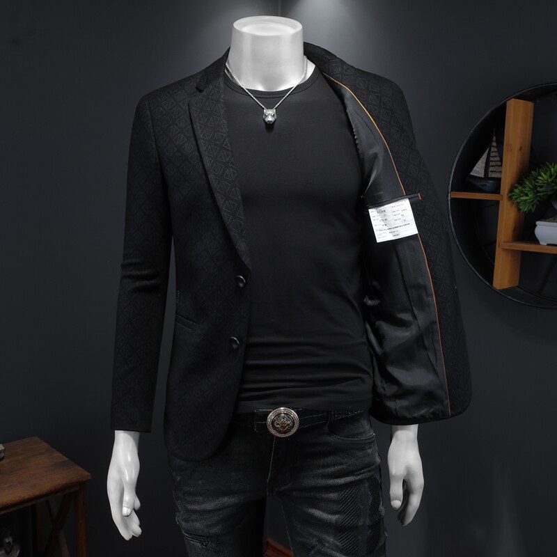 2026春款男士修身西服外套电商D252-10267P170假模,男装西服,电商D252