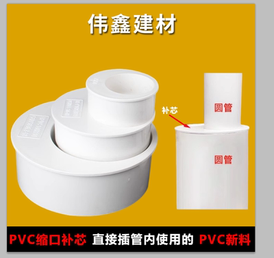 下水管pvc偏心接头异径管