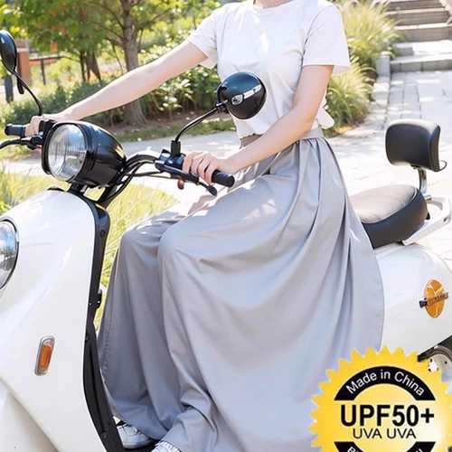 Юбка, электромобиль, защитное белье, шелковые полустельки, фартук, защита от солнца