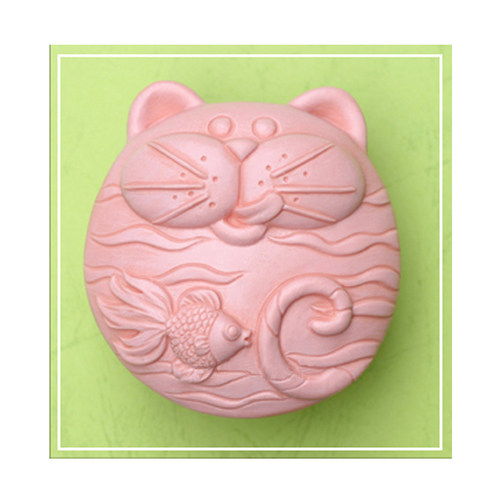 小猫咪蛋糕手工皂厚软硅胶模具