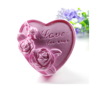 diy手工皂硅胶模具精油皂个性 创意伴手礼皂基熏香材料爱心到永远