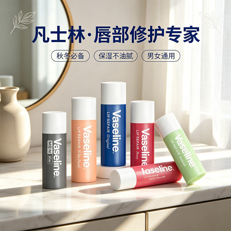 凡士林润唇膏3.5g防干裂原味