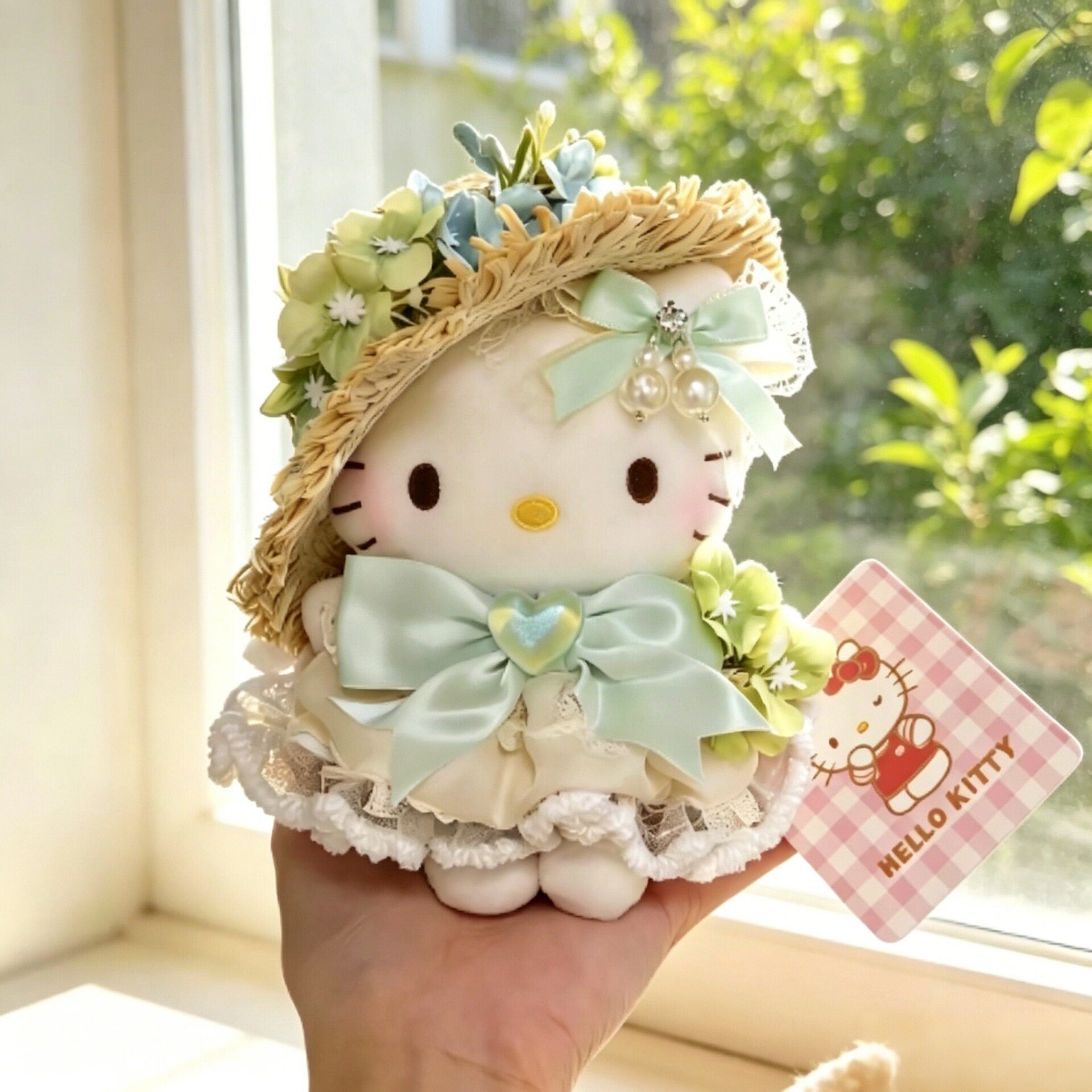 【正版】hellokitty挂件玩偶送女生毛绒配饰玩偶公仔配饰玩偶