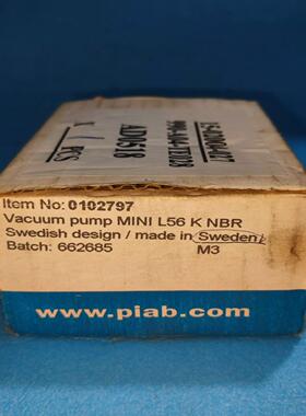 瑞典 PIAB VACUUM PUMP多级真空发生器产生器 L56F6-KN全新原包装