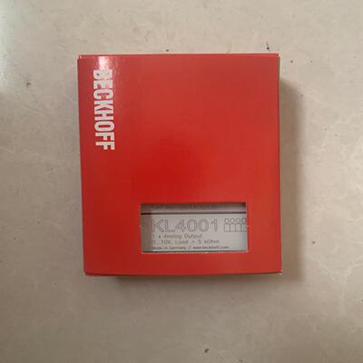 议价BECKHOFF  倍福 KL4001色99新 带原包装