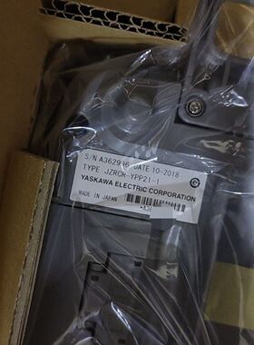 安川伺服驱动器 JZRCR-YPP21-1，18年10月生产