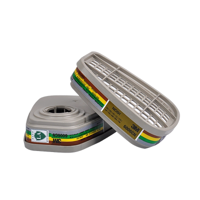 3M6006多功能气味防护面具滤毒盒