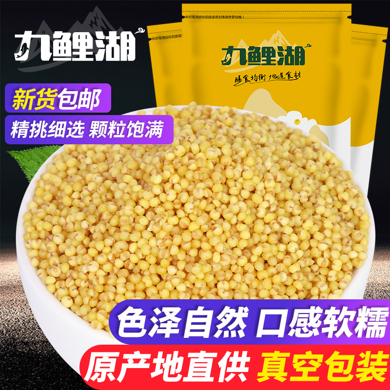 九鲤湖 山西小米 1500g 黄小米小米粥五谷粗粮杂粮小黄米粟米粮油