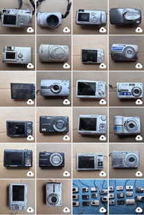 报废相机 二手奥林巴斯数码相机坏的不能用的充数抵账配件机