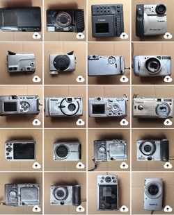 报废相机 二手佳能数码相机胶卷机坏的不能用的充数抵账配件机