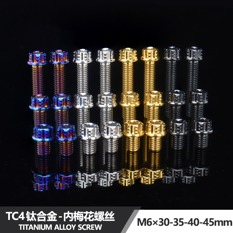 M6TC4钛合金螺丝SQI车身装饰