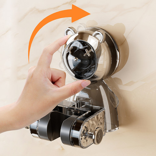 吸盘花洒支架可移动固定器