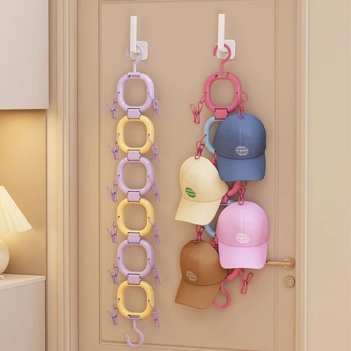 帽子收纳神器多功能衣帽置物架