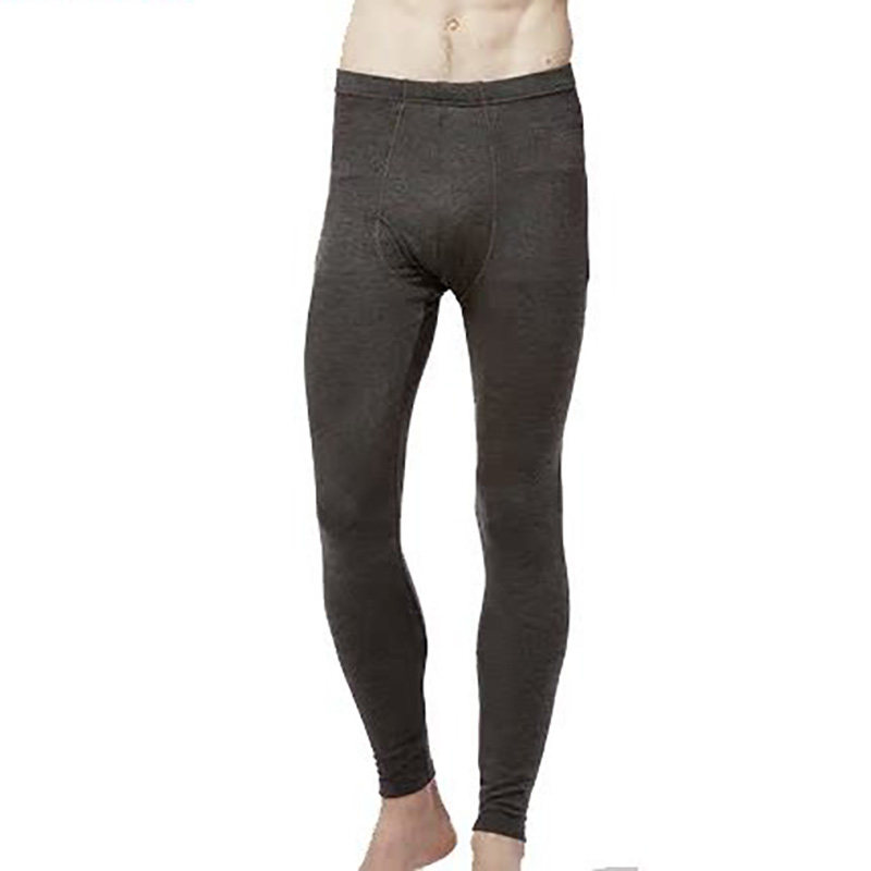 三枪男士保暖裤秋冬发热德绒薄款绒弹力修身运动中厚打底裤潮秋裤