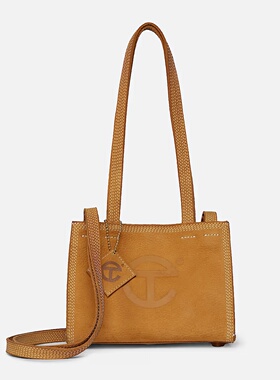 限量联名添柏岚Timberland x TELFAR Small Shopper小号2.4升肩包