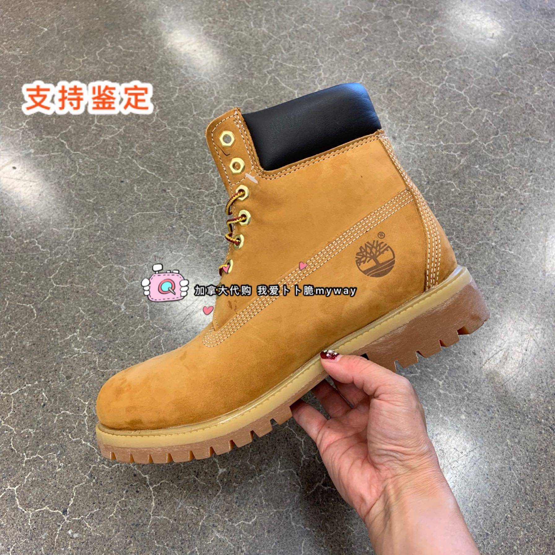 直邮加拿大代购Timberland添柏岚经典大黄靴10061防水户外男靴鞋