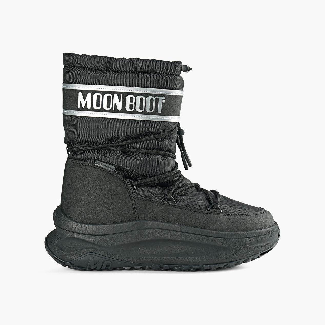 直邮代购MOON BOOT POLAR WP 保暖抗严寒雪地靴防水高帮