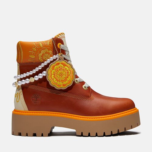 联名添柏岚Timberland Stone Street Platform Día de Muertos女