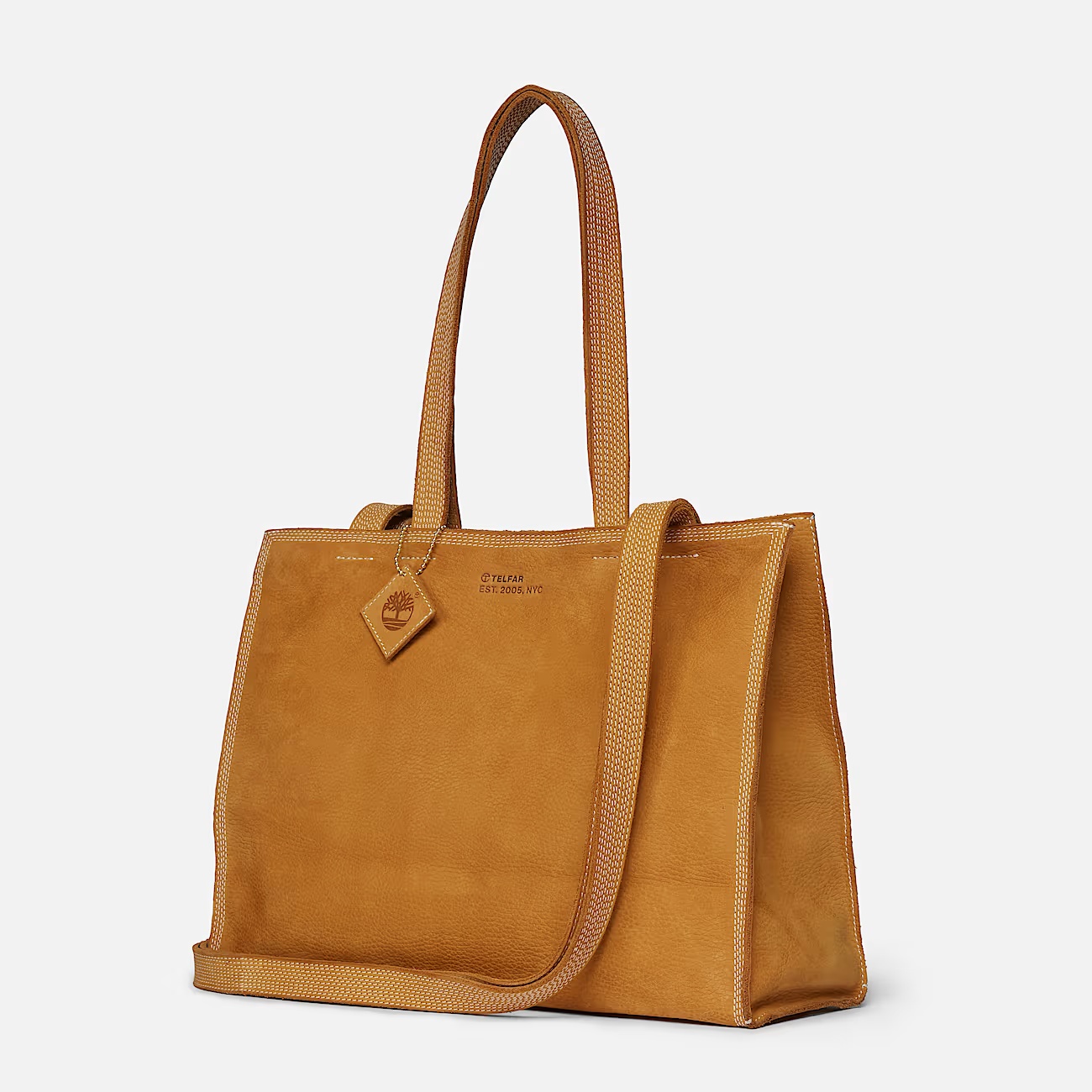 限量联名添柏岚Timberland x TELFAR Medium Shopper中号13升肩包