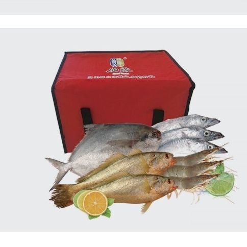 实体店仙缘海鲜鲳鱼黄鱼海鳗鲥鱼带鱼对虾剑头鱼鲍鱼组合新鲜直达