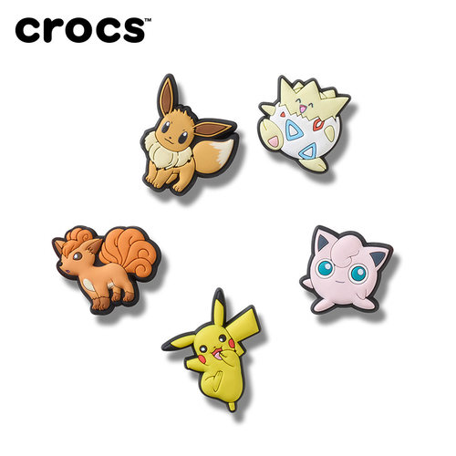 Crocs智必星配件洞洞鞋花