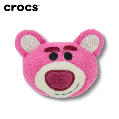 Crocs玩具总动员草莓熊合作系列 毛绒款鞋花单粒