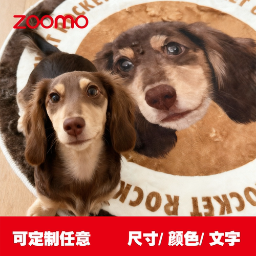 ZOOMO牛奶绒宠物地毯定制可水洗