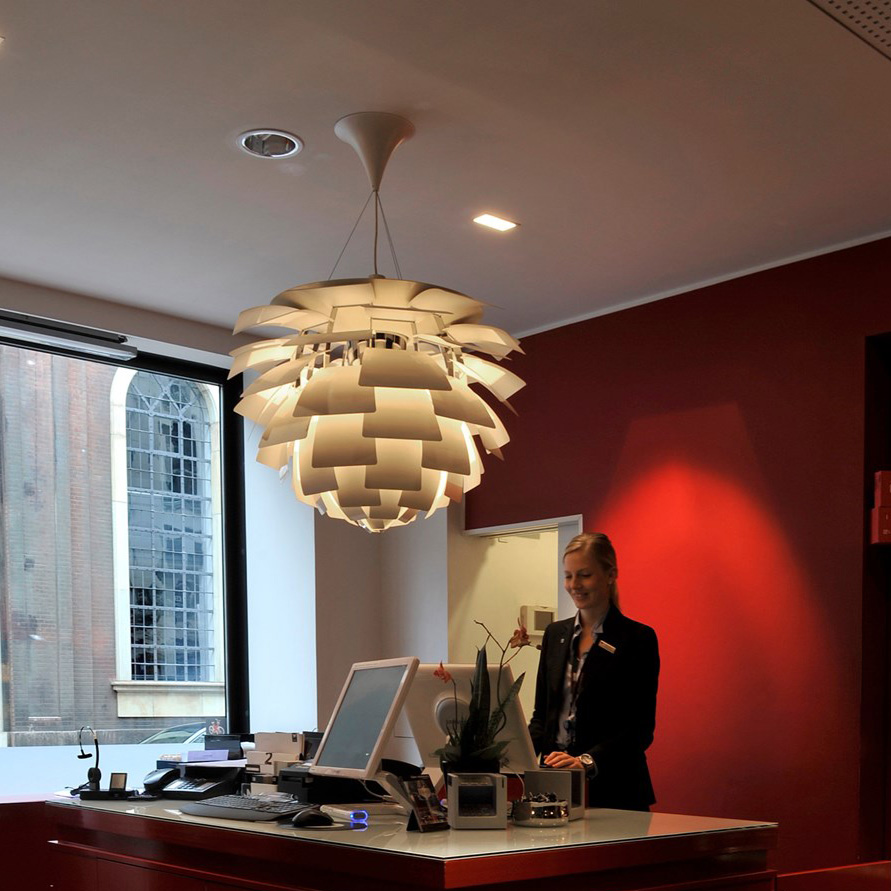 松果HP吊灯客厅吊灯北欧铝材