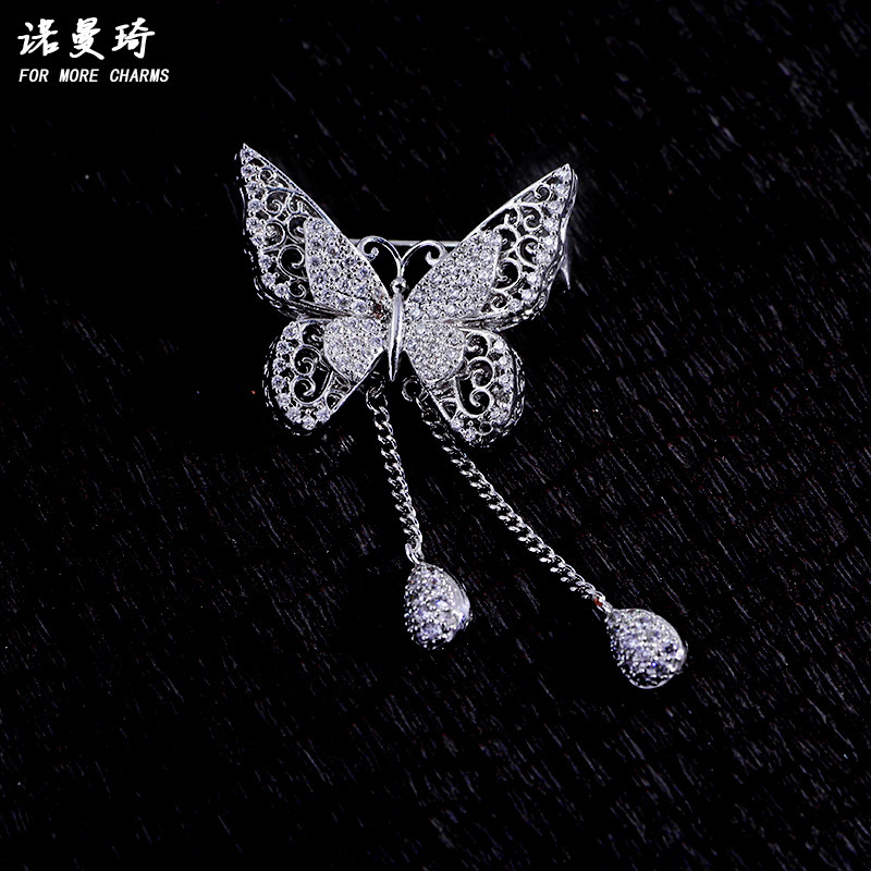 Broche femme en Zircon diamant - Ref 1171267 Image 1