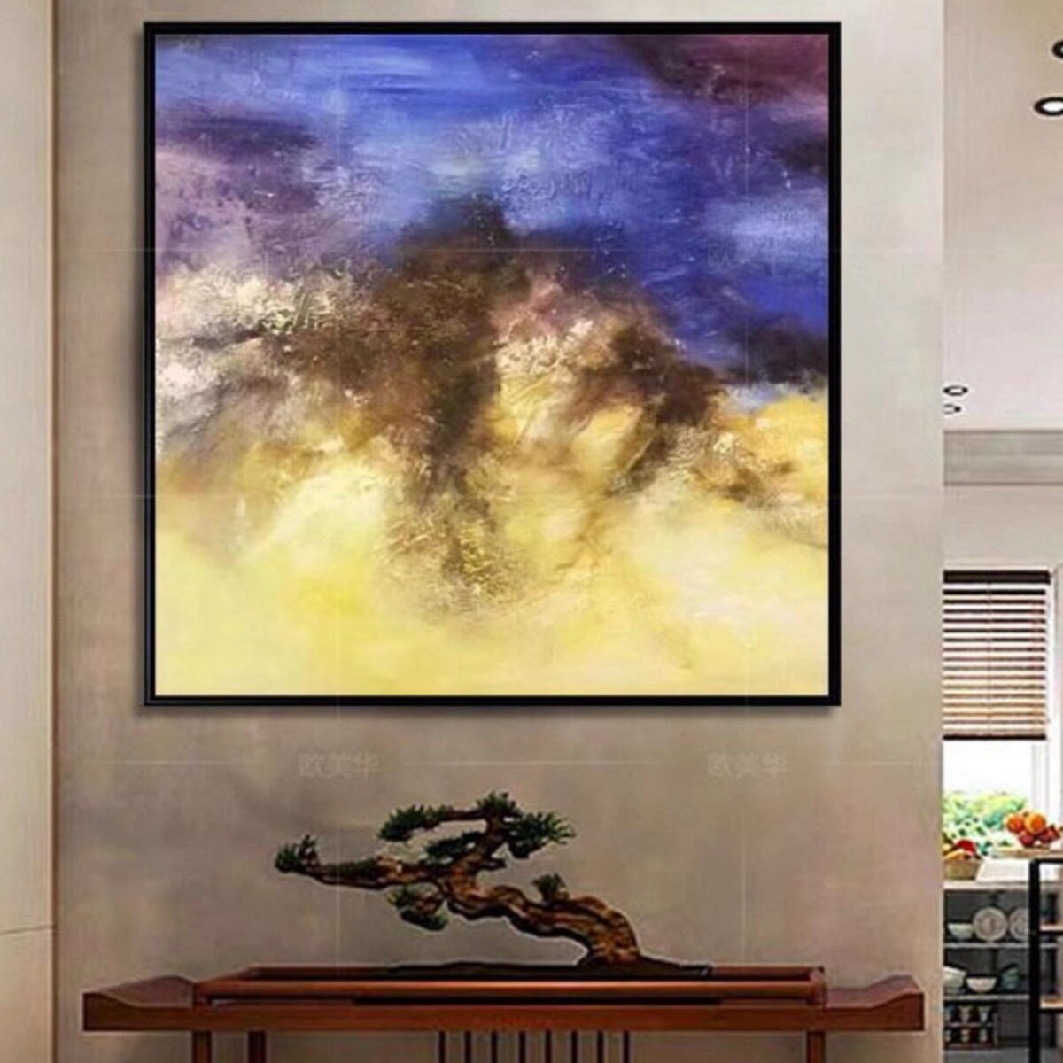 欧美华油画手绘油画挂画