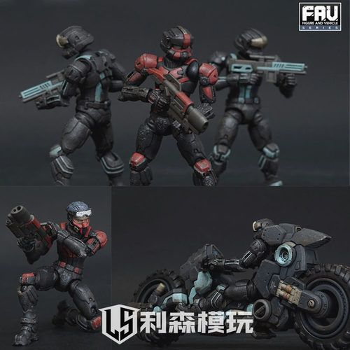 酸雨战争3.75寸玩具模型