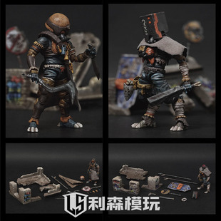 酸雨战争1:18 FAV-A55昆加 A56基茲梅特3.75可动人偶手办模型