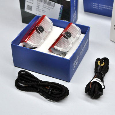 大众迈腾 帕萨特 cc 凌渡 速腾 高尔夫7 车门灯投影照地灯迎宾灯