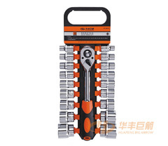 华丰巨箭19件套12.5MM铬钒钢套装HF-89610