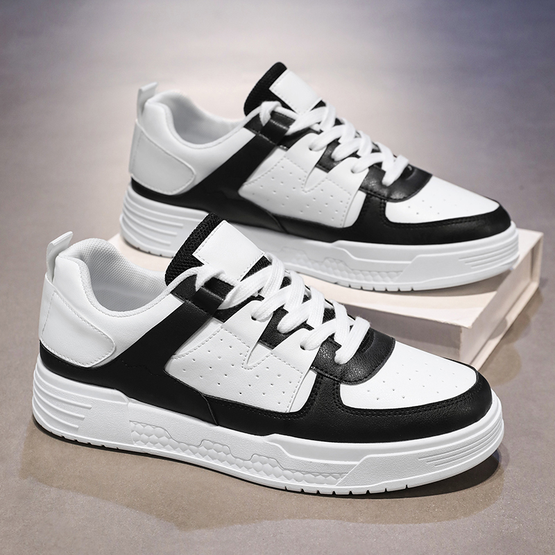 板鞋男2025冬季新款男鞋学生潮流休闲鞋男士低帮运动鞋百搭小白鞋