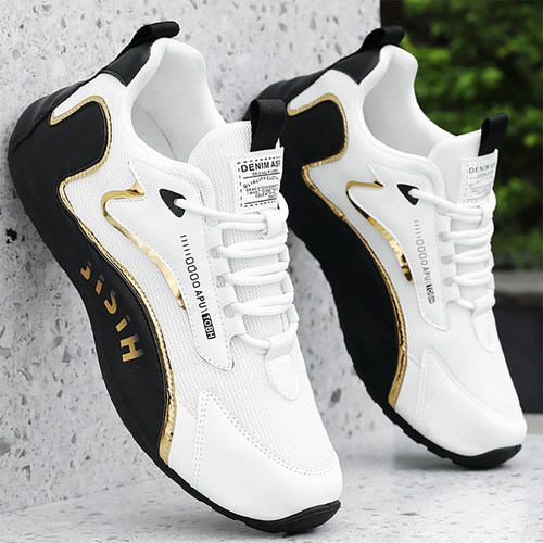 鞋子男运动鞋夏季新款男鞋网面透气健步跑步鞋男士潮流百搭老爹鞋