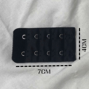 5个 内衣加排扣延扣长扣四排双扣2扣延长带增长搭扣女文胸加长 包邮