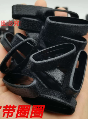 无接口一体成型尾部固定圈圈防翘