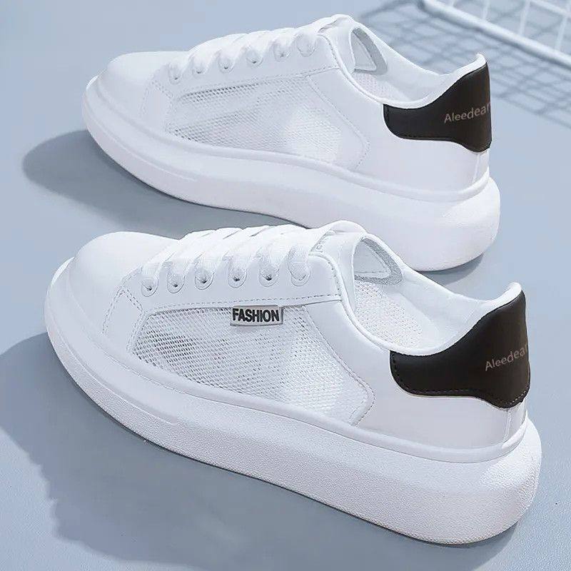大码女鞋41到43小白鞋女板鞋夏季薄款网面透气网鞋休闲运动鞋新款,女鞋,时尚休闲鞋,淘宝优惠券,粉丝福利购,淘宝优惠卷