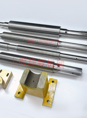 上海外圆磨床M1450A MQ1350B半螺母进给丝杆 现货 外圆磨床配件