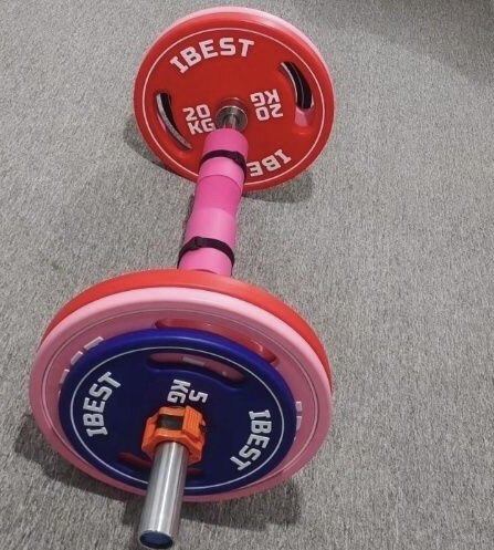 无味杠铃片手抓铸铁马卡龙