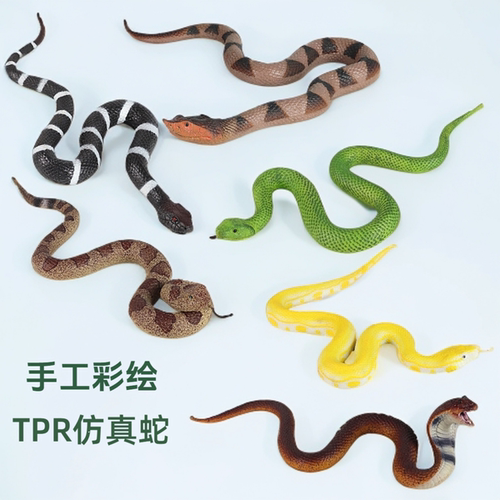 仿真蛇模型软胶环保无异味