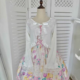 冰丝防晒面料 百搭可爱白菜多色Lolita开衫