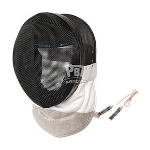 进口PBT 花剑面罩黑色 CE 击剑护面 装备 器材