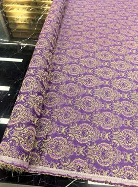 【佩斯利】织金真丝宋锦140门幅40姆米 半米链接 不退货