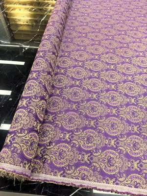 【佩斯利】织金真丝宋锦140门幅40姆米 半米链接 不退货