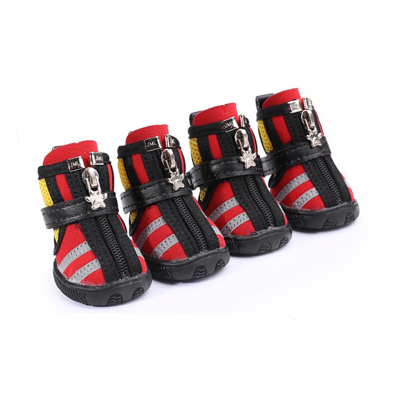 佳美乐狗鞋宠物鞋耐磨防滑鞋冬款宠物鞋小狗棉鞋雪地靴防滑狗鞋子