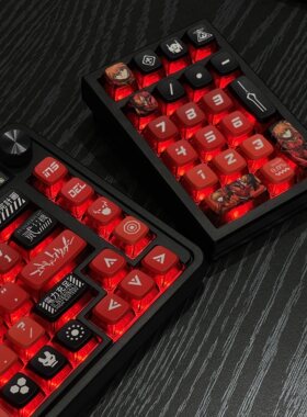 ROG夜魔客制化K21MA键盘雷蛇蛛皇