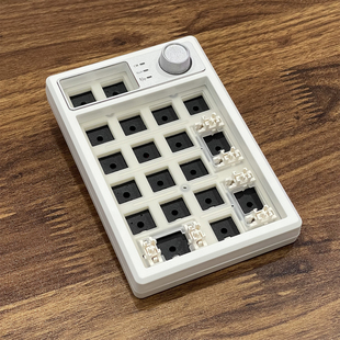 凯酷K19键机械键盘客制化小数字 ipad无线三模蓝牙侧刻小键盘会计